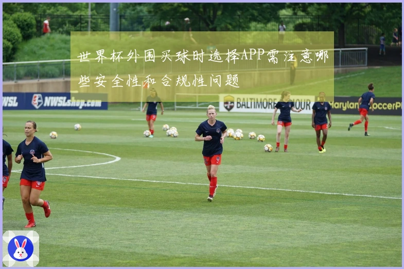 世界杯外围买球时选择APP需注意哪些安全性和合规性问题